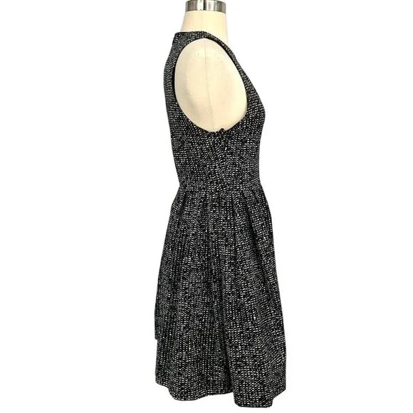 Cinq a Sept Pandora Cocktail Dress Size 6 Sleeveless Black Cutouts Pockets - Picture 11 of 15